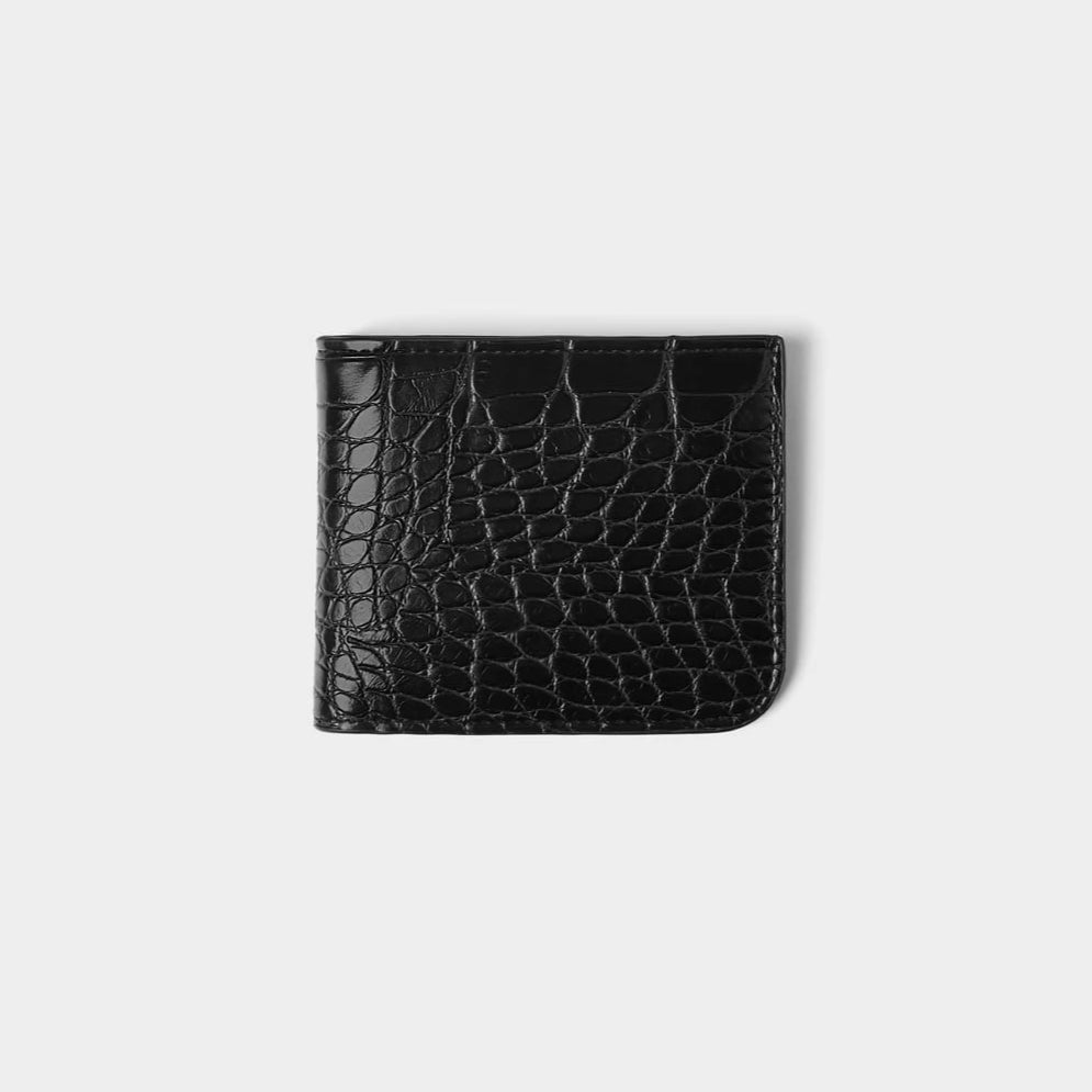 Engraved Leather Wallet