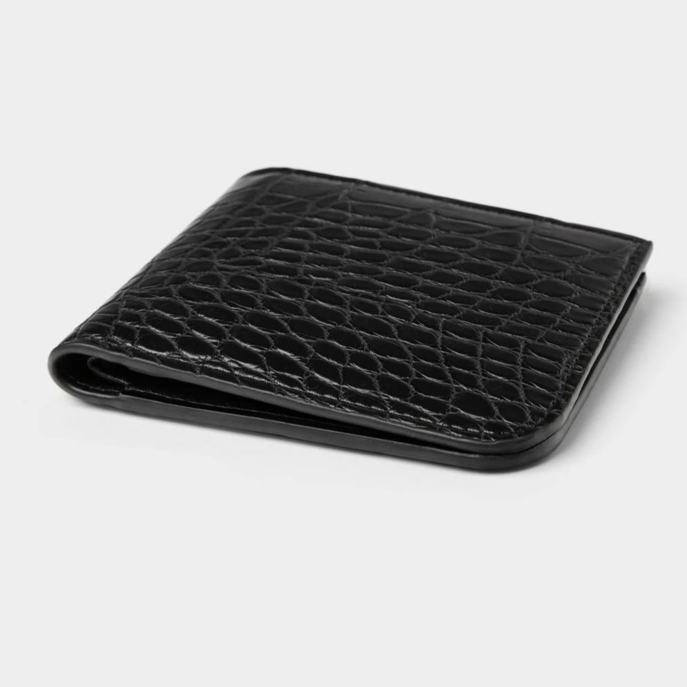 Engraved Leather Wallet