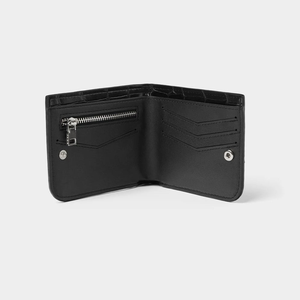 Engraved Leather Wallet